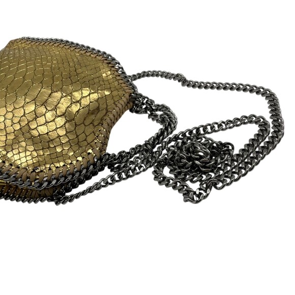 Stella McCartney Falabella Mini Tote Bag, Gold, C7 - Picture 14 of 16